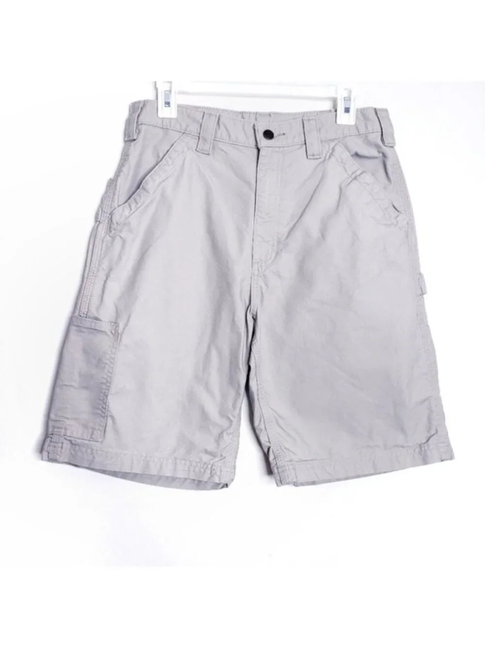Carhartt Tan Khaki Original Fit Cotton Cargo Utility Work Shorts Men's Size 32